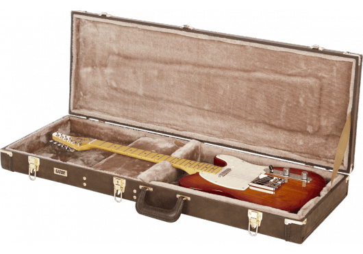 Custodia Elettrica Vintage Marrone in Legno Deluxe - GW
