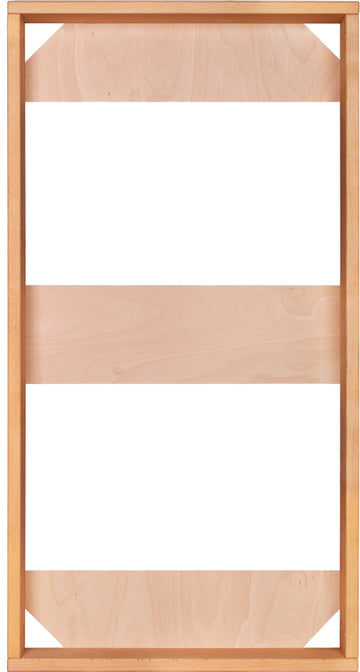 Telaio 2 moduli Naturale