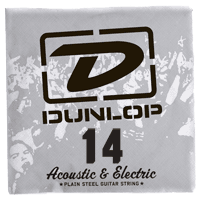 ELECTRIC STRINGS NICKEL PLATED STEEL UNIT SOLID STEEL 014