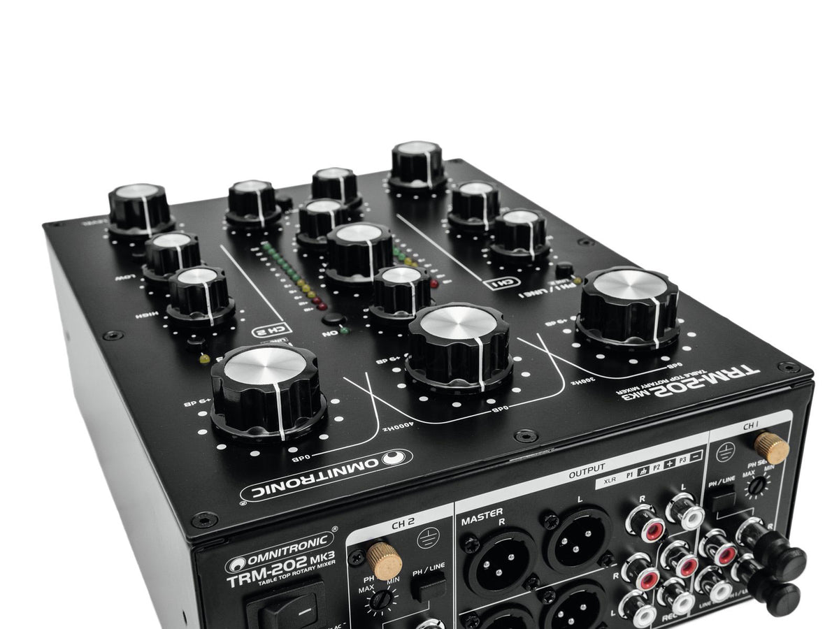 TRM-202MK3 - MIXER ROTATIVO A 2 CANALI