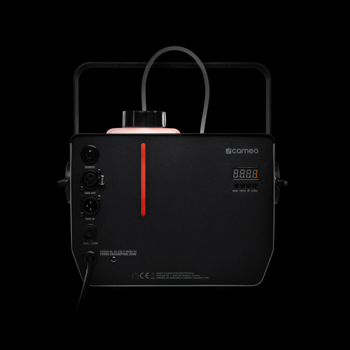 PHANTOM H2 - MACCHINA NEBBIA COMPATTA CON ILLUMINAZIONE BICOLORE E INDICATORE DEL LIVELLO DI RIEMPIM