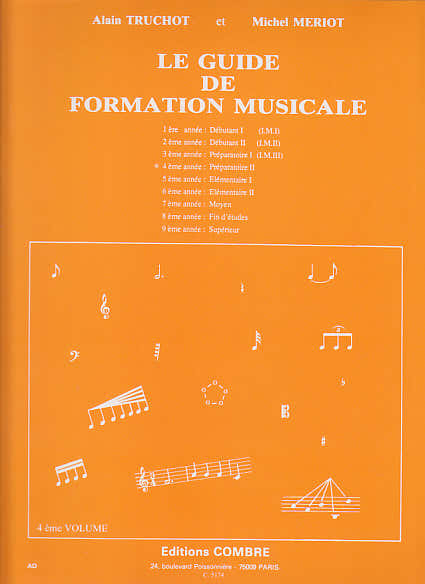 Truchot/meriot - Guida alla formazione musicale Vol.4