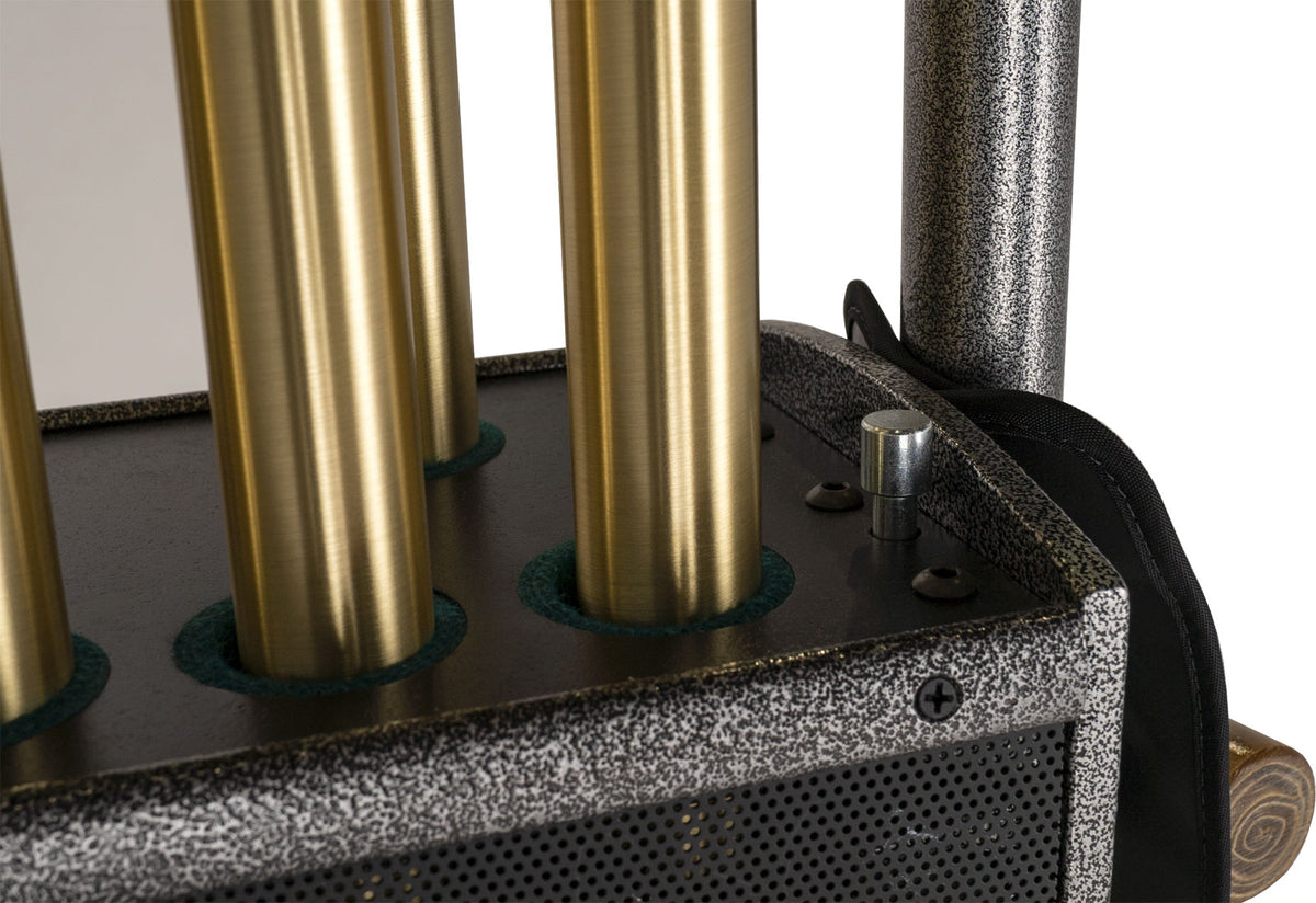 M665B - Symphonic Chimes Satin Brass Finish 1.5 octaves