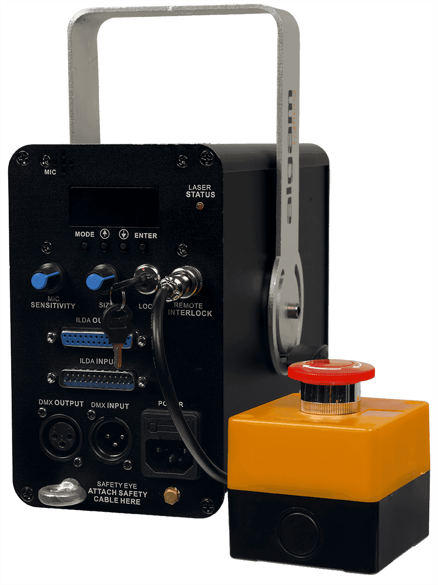 INTERLOCK5M-SPECTRUM - PULSANTE DI EMERGENZA PER SPETTRO
