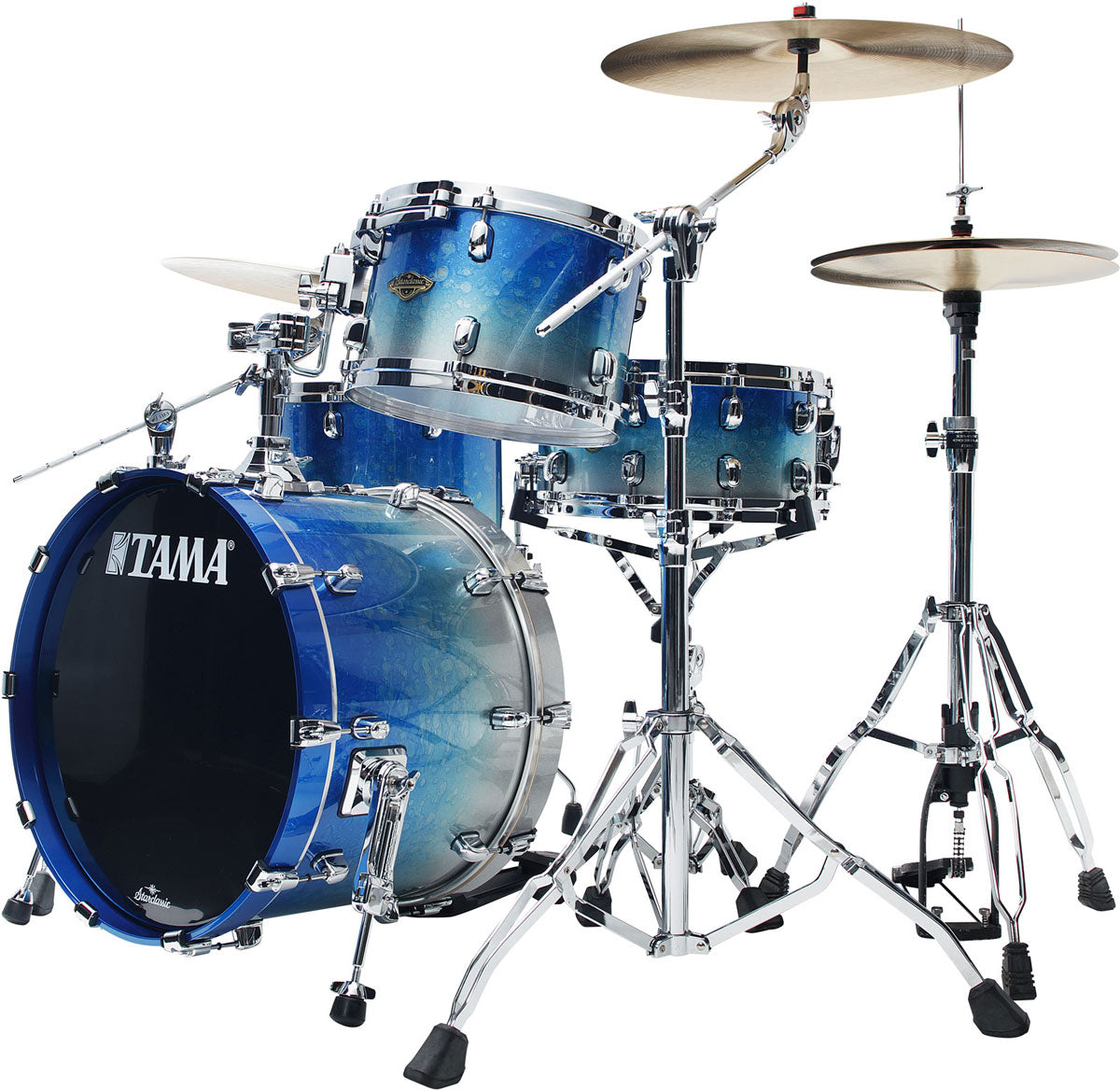 Starclassic Walnut/birch Fusion 20 Sfumato blu ghiaccio fuso