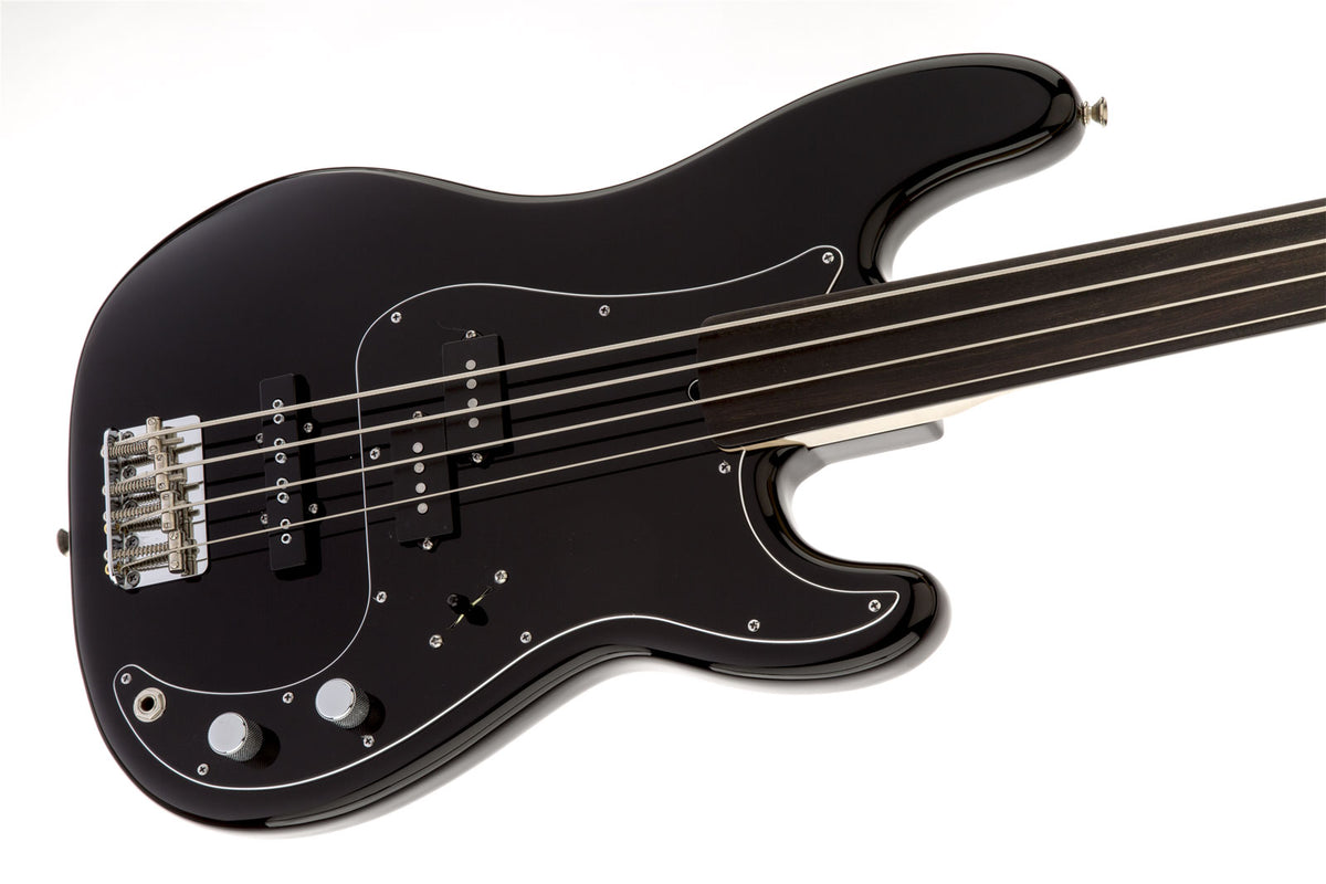 Tony Franklin Fretless Precision Bass Ebo Black