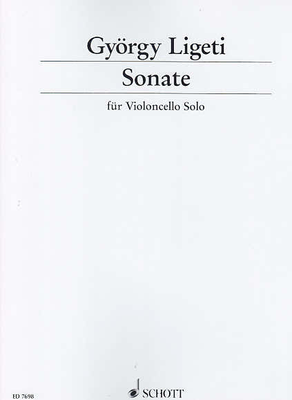 Ligeti Gyorgy - Sonata per violoncello solo