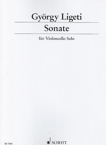 Ligeti Gyorgy - Sonata per violoncello solo