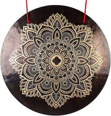 Wind Gong 28" Flower Mandala