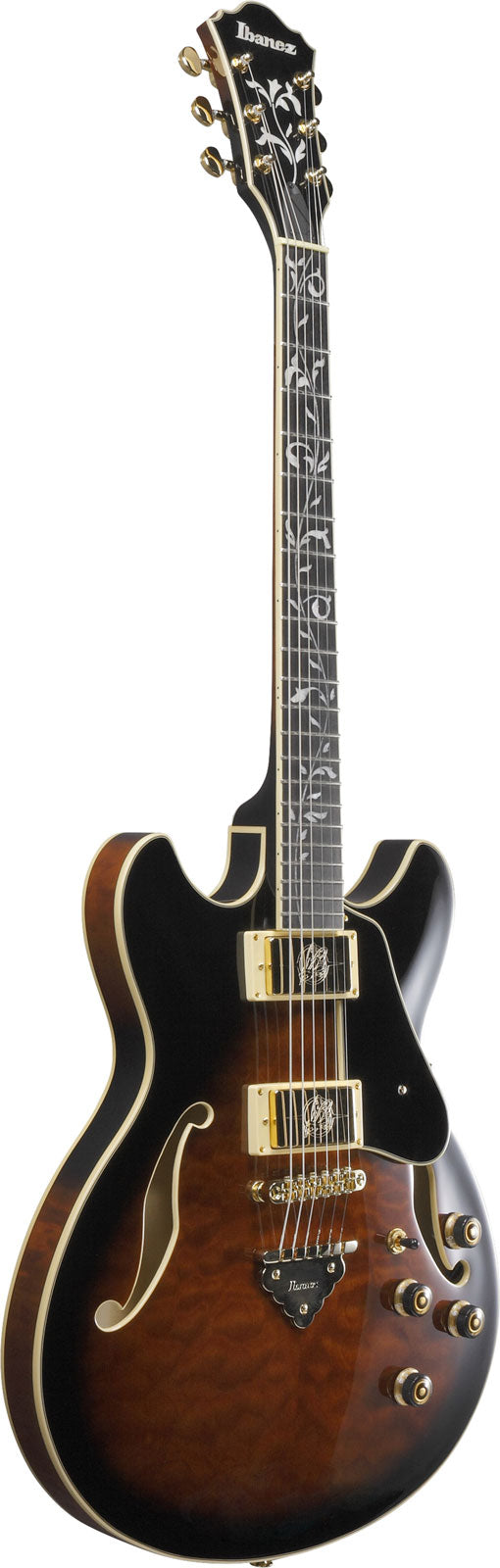 AS93QMSP-DBS Sunburst Marrone Scuro Artcore Expressionist