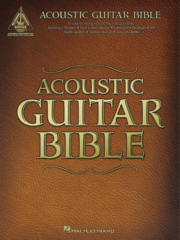 Acoustic Guitar Bible - Guitar Recorded Version