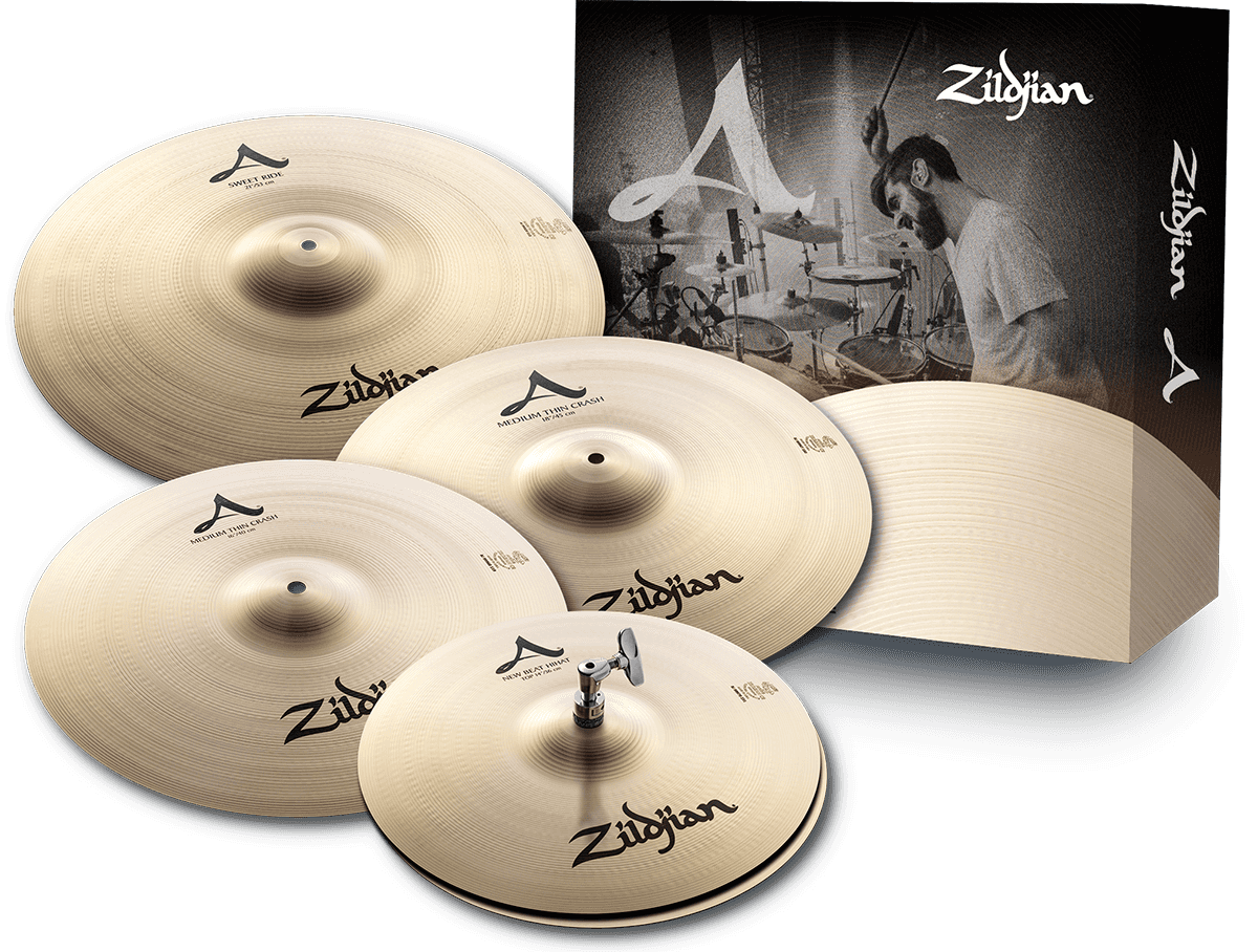 Zildjian A391 SET 14"/16"/21" + FREE CRASH 18"