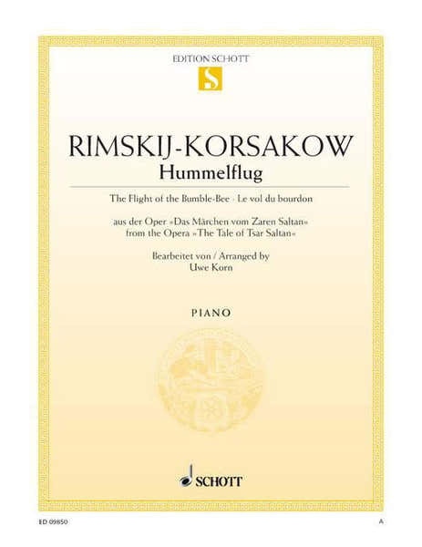 RIMSKY-korsakov - Vol Du Bourdon - Piano