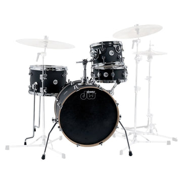 Design Jazz 18" Nero satinato