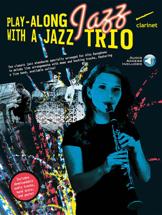 Jazz con un trio per suonare insieme + Audio - Clarinetto