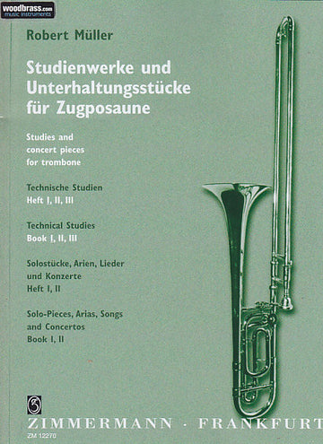 Muller Robert - Technische Studien Fur Posaune Vol.1