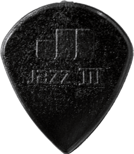 Dunlop NYLON JAZZ III GUITAR 1.38 BLACK