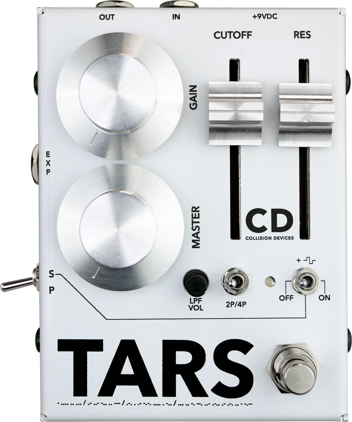 Tars argento su bianco