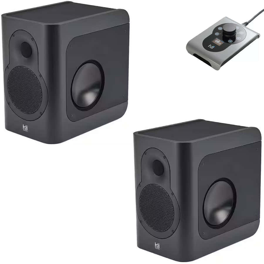 Seven Grigio scuro Coppia Telecomando