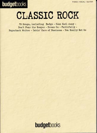 Budgetbooks Classic Rock - PVG