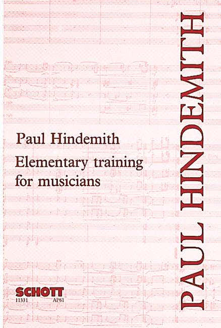 HINDEMITH PAUL - Formazione elementare per musicisti
