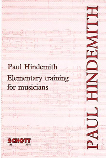 HINDEMITH PAUL - Formazione elementare per musicisti