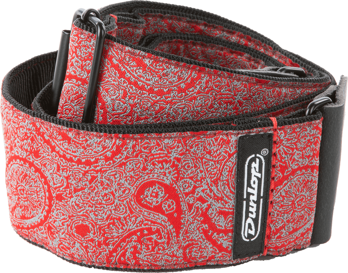 Jacquard Rosso paisley