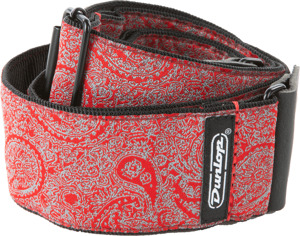 Jacquard Rosso paisley