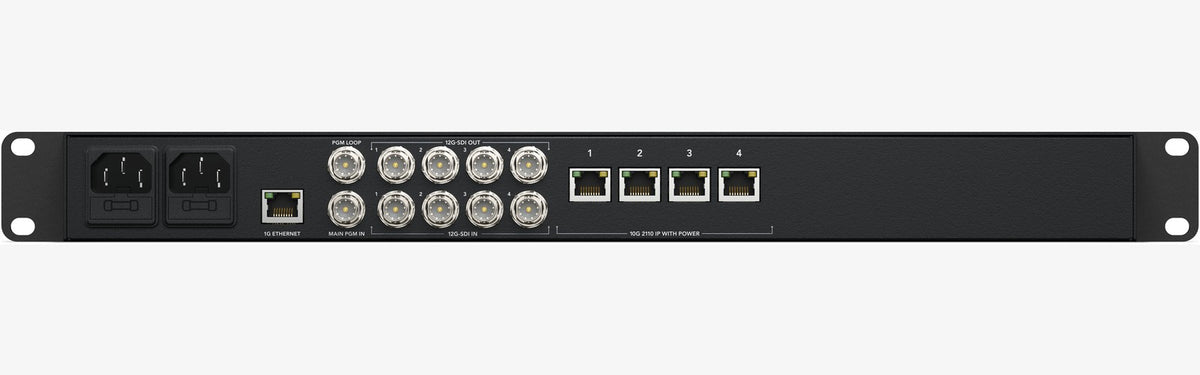 Blackmagic 2110 IP Convertitore 4x12G PWR