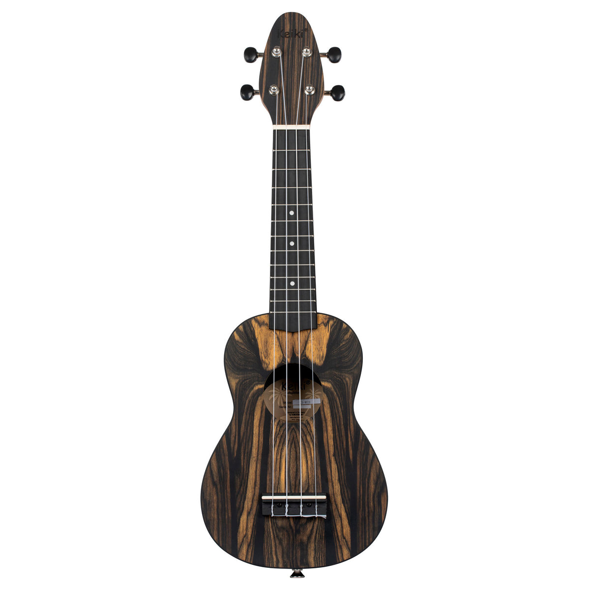 Ukulele soprano Keiki in ebano