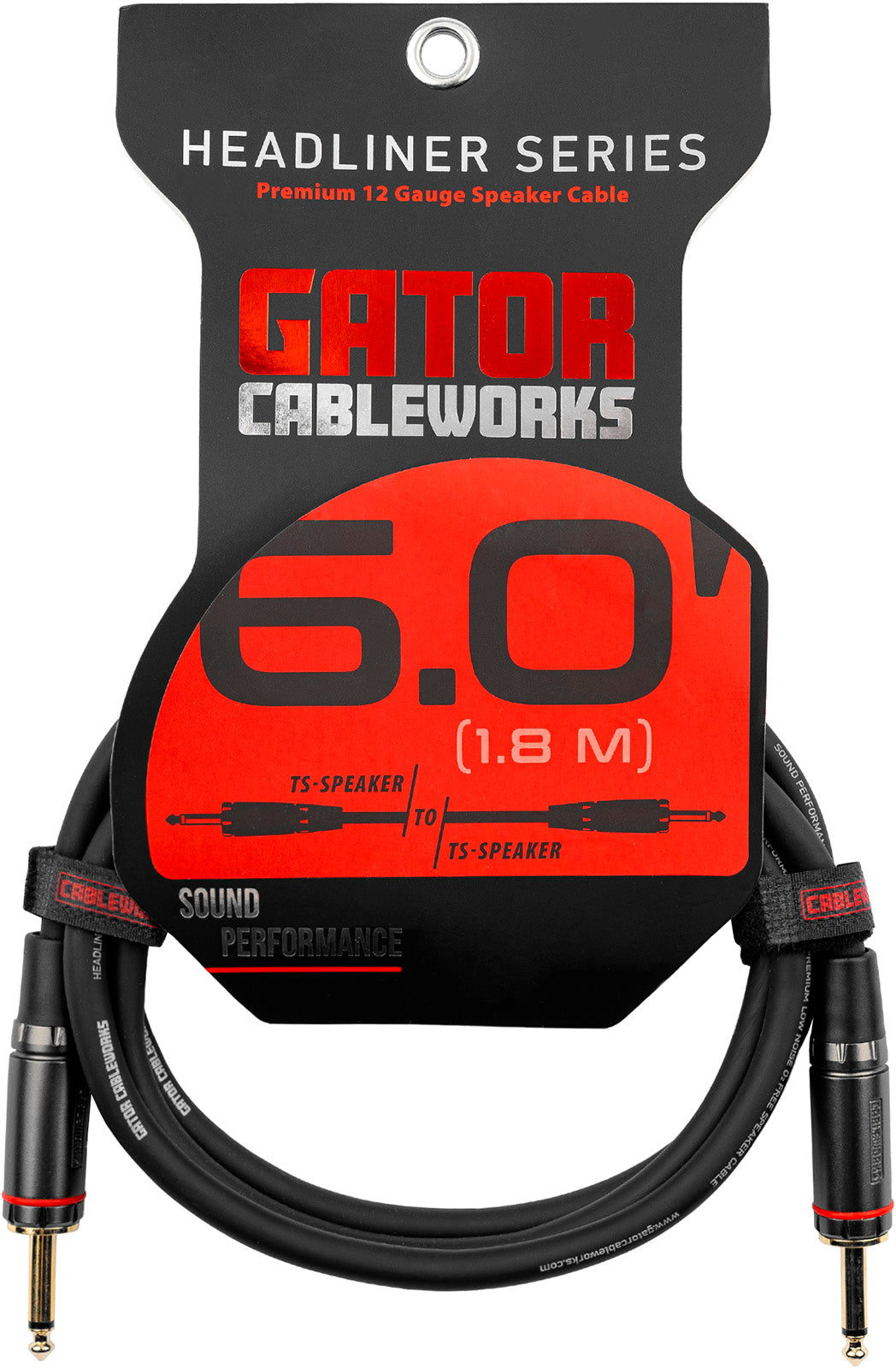 Cavo per Altoparlante - Headliner 1,8 m Jack