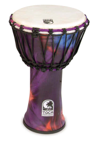 Toca FREESTYLE ROPE TUNED 9 DJEMBE DJEMBE FREESTYLE 9''   PURPLE SFDJ-9WP