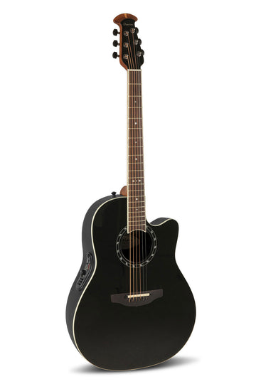 Chitarre Elettroacustiche Standard Balladeer Deep Contour Cutaway Nero