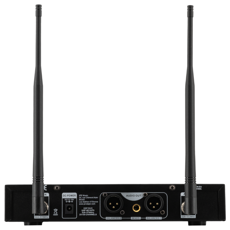 PACK UHF DSP GB210 DUO LANEN - STOCKB
