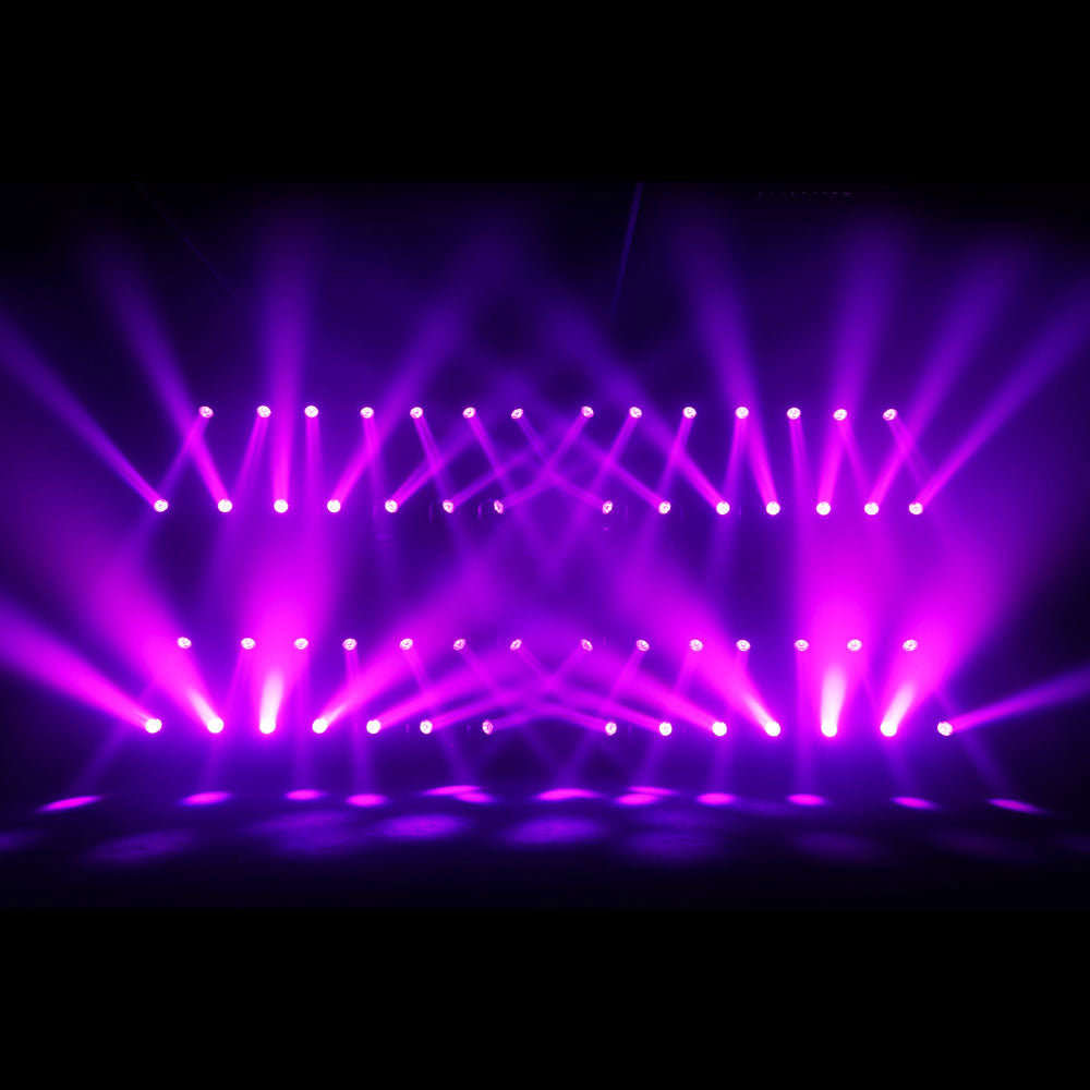 MOVO BEAM 100 - FARETTO A ROTAZIONE ILLIMITATO CON CORONA A LED
