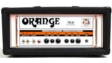 Thunder Testata Per Chitarra 30W 2 Canali Nera