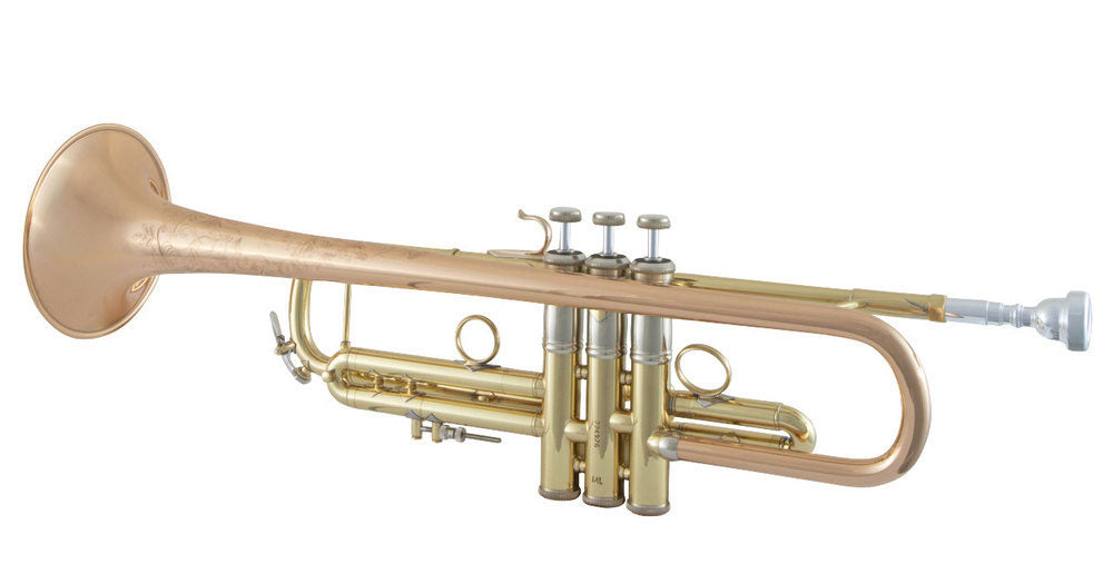 LR190-43B - Sib STRADIVARIUS BRONZE BELL LACQUER REVERSE LEADPIPE