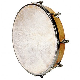 TAMBOURIN 30 CM PEAU NATURELLE