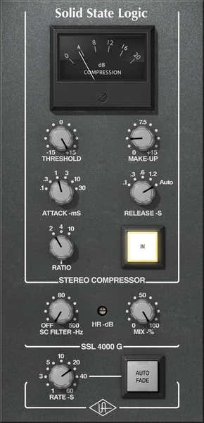 UAD SSL 4000 G Compressore di bus
