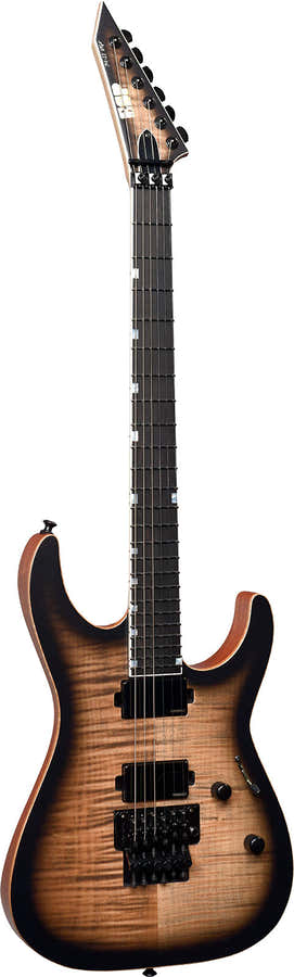 M2 nero Sunburst satinato trasparente