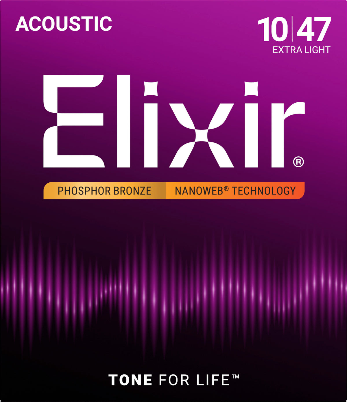 ACOUSTIC PHOSPHORE BRONZE EXTRA LIGHT 10 14 23 30 39 47