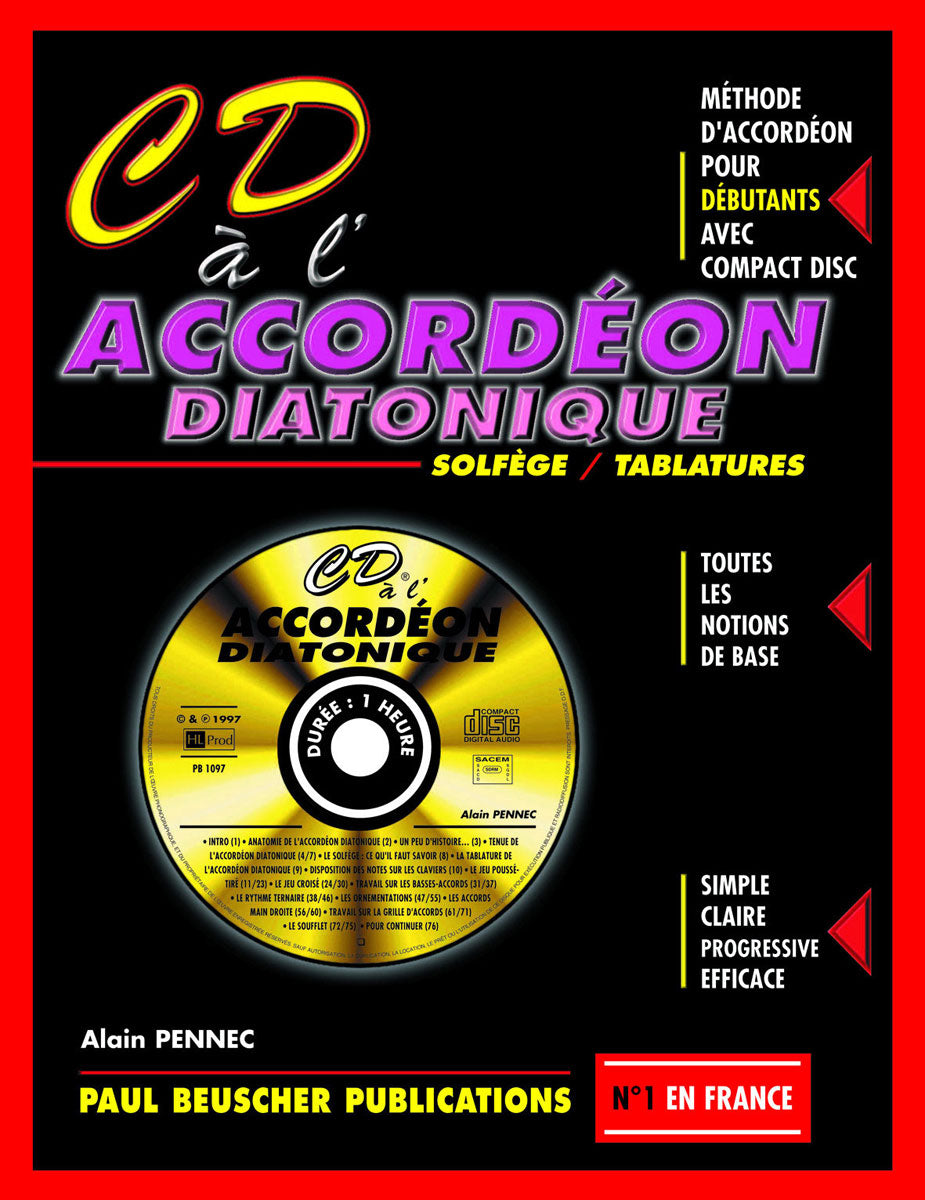 Paul Beuscher Publications CD à l'Accordéon diatonique