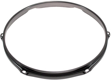 H30-12-6BK - Cerchio 12" 6 Tiranti Nero Super Tripla Flangia 3.0mm