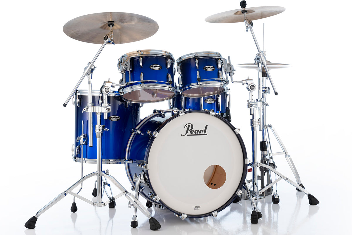 Masters Maple Stage 22 GYROLOCK-l Blu Cobalto Fade Metallico