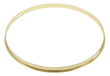 Cerchio in Acciaio 14" Lato Rullante Dorato 2.3mm Simple Flange