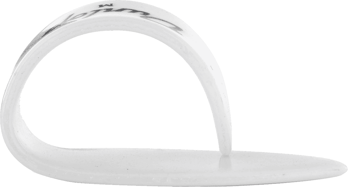12 x Thumbpick White Medium