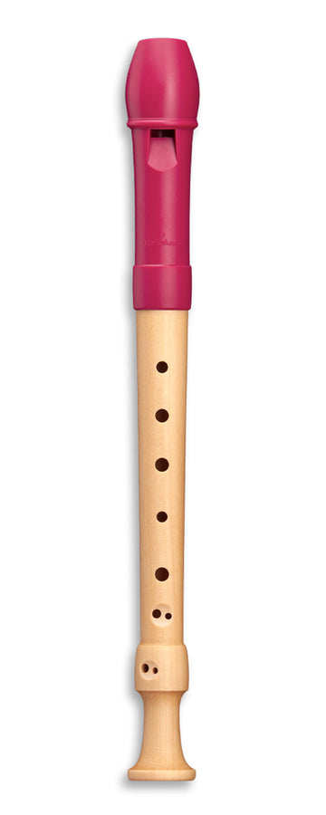 Soprano Fipple 17412 - Fucsia (Diteggiatura Barocca)