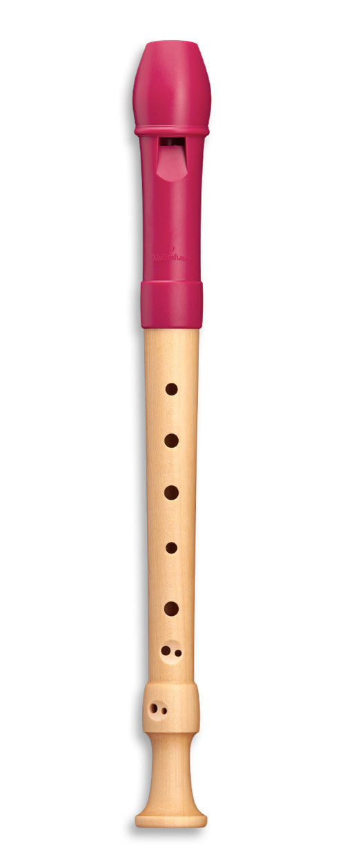 Soprano Fipple 17412 - Fucsia (Diteggiatura Barocca)