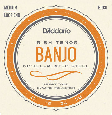 EJ63I Corde per Banjo Light Tenore Irlandese 12-36