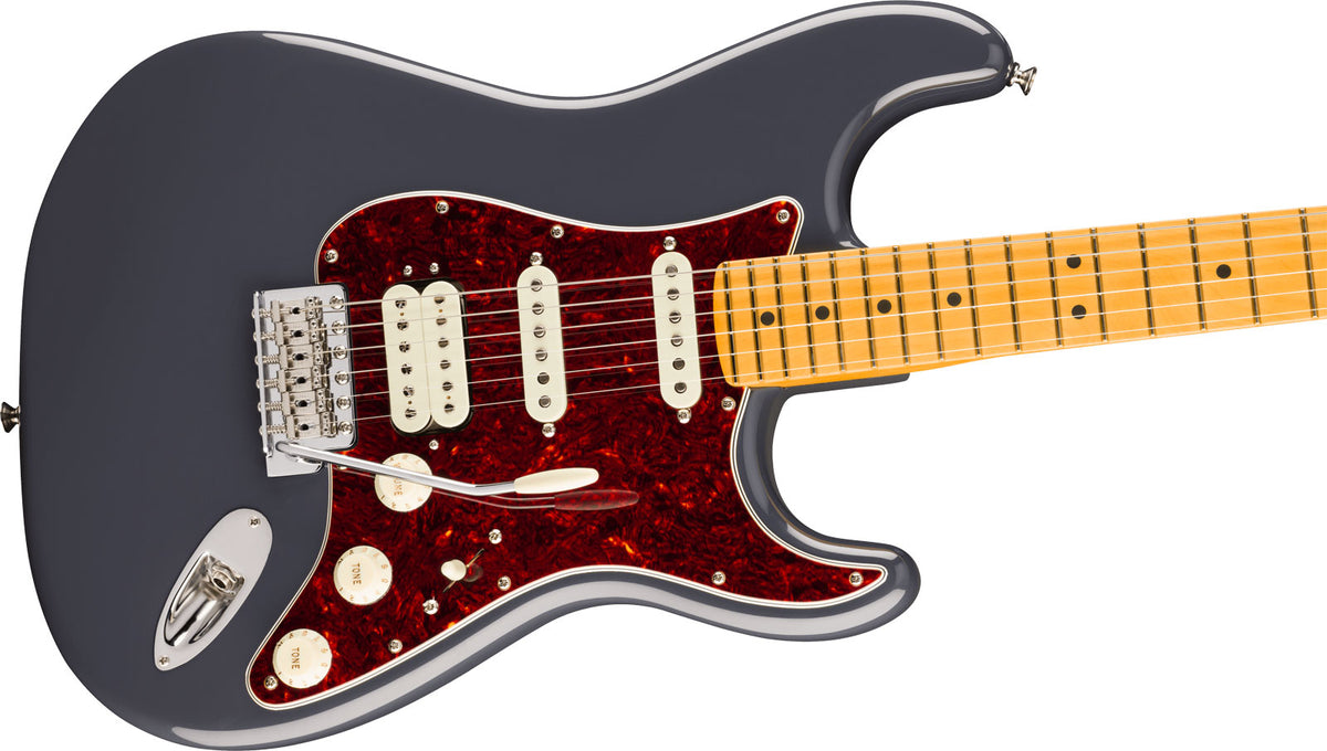 American Professional Classic Stratocaster HSS MN Nero sbiadito